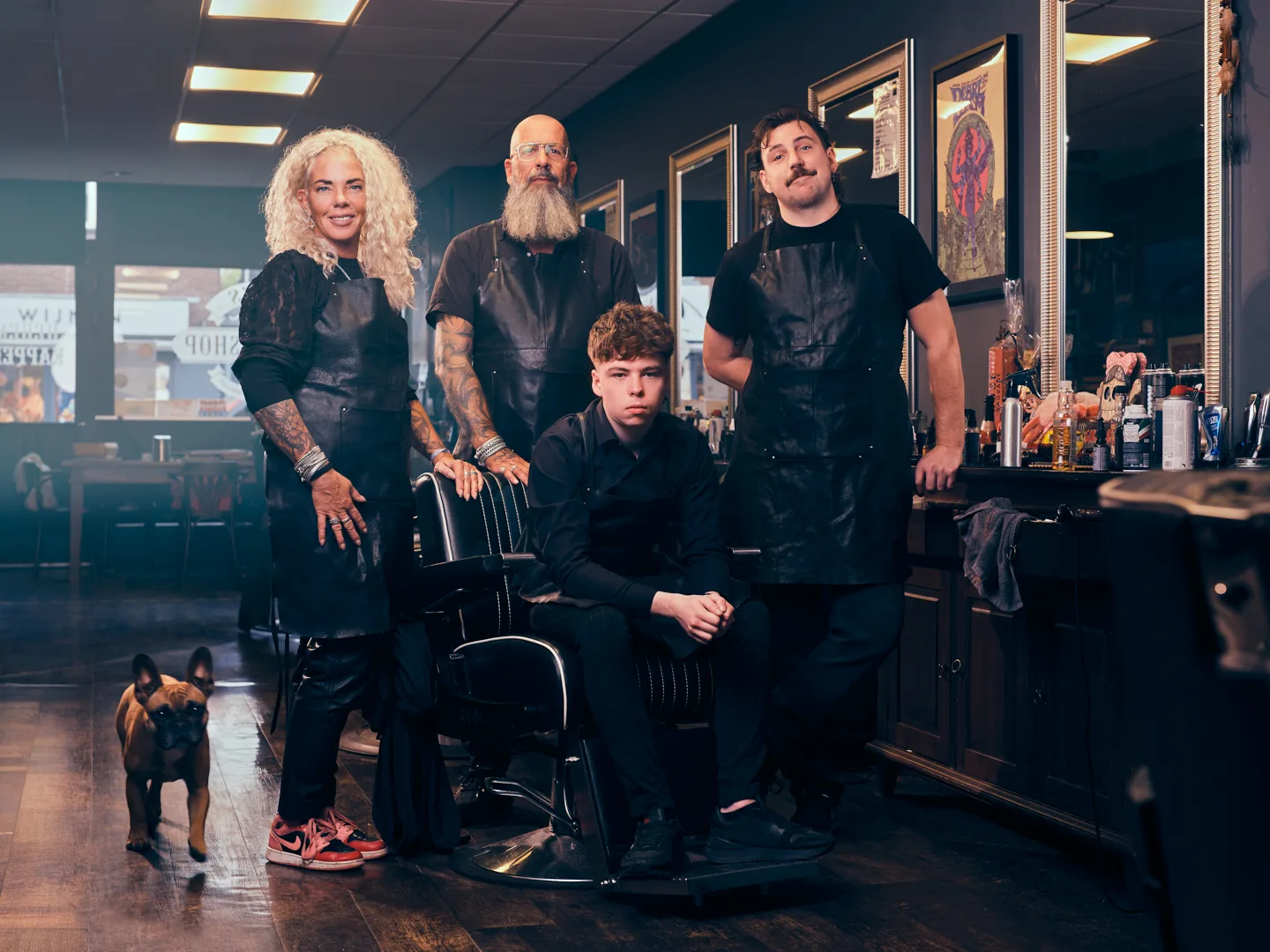 Ro's Barbershop team